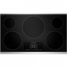 KitchenAid KECC667BSS 36 in. Radiant Ceramic Glass Electric Cooktop, Stainless Steel w/ 5 Elements Including Triple-Ring Double-Ring Elements